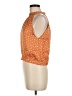 RODEBJER Orange Sleeveless Blouse Size M - photo 5