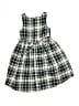 Bonnie Jean Plaid Gray Dress Size 6X - photo 2