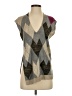 Zadig & Voltaire Chevron-herringbone Gray Sweater Vest Size XS - photo 1