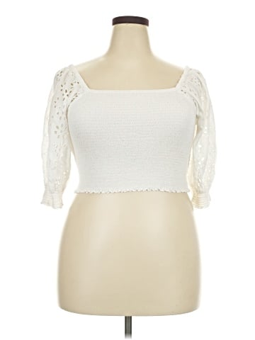 Wish 3/4 Sleeve Blouse (view 1)