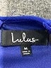 Lulus Solid Blue Cocktail Dress Size M - photo 7