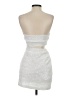 Amanda Uprichard 100% Polyester Silver Cocktail Dress Size XS - photo 2