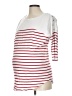 Seraphine 100% Cotton White 3/4 Sleeve Top Size 10 - photo 1