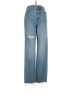 Madewell 100% Cotton Hearts Blue Jeans Size 25 waist - photo 1
