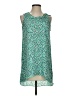 Promod 100% Polyester Teal Sleeveless Blouse Size 4 - photo 1