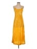 J.Crew Collection 100% Polyester Yellow Cocktail Dress Size 4 - photo 1