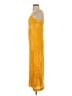 J.Crew Collection 100% Polyester Yellow Cocktail Dress Size 4 - photo 5