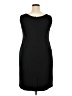 Albert Nipon Solid Black Cocktail Dress Size 18 - photo 2