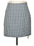 Theory Houndstooth Blue Casual Skirt Size 4 - photo 1
