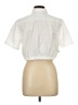 Babaton Ivory Short Sleeve Blouse Size L - photo 2