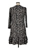 Tommy Hilfiger Animal Print Black Casual Dress Size 14 - photo 2