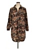 Eye Candy 100% Polyester Brown Casual Dress Size 1X - photo 1