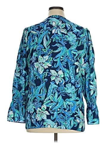 Lilly Pulitzer 3/4 Sleeve Blouse (view 2)
