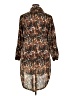 Eye Candy 100% Polyester Brown Casual Dress Size 1X - photo 2
