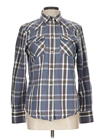 Lauren Jeans Co. Long Sleeve Button-Down Shirt (view 1)