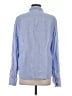 J.Crew 100% Linen Blue Long Sleeve Button-Down Shirt Size S - photo 2