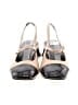 M. Gemi 100% Leather Ivory Heels Size EU 39 1/2 - photo 2