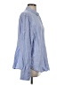 J.Crew 100% Linen Blue Long Sleeve Button-Down Shirt Size S - photo 4