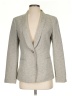 DKNY Chevron-herringbone Gray Blazer Size 4 - photo 1