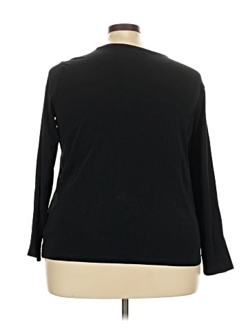 Lauren by Ralph Lauren 3/4 Sleeve T-Shirt (view 2)
