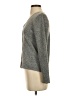 Petite Sophisticate Gray Long Sleeve Top Size P (petite) - photo 5