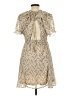 North End Paisley Tan Casual Dress Size L - photo 2