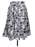 eShakti Print Blue Casual Skirt Size L (estimated) - photo 1
