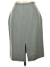 Giorgio Armani Solid Gray Formal Skirt Size EU 44 / US 14 - photo 2
