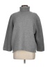 Totême Solid Gray Turtleneck Sweater Size M - photo 1