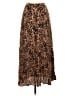 Wilfred Animal Print Brown Casual Skirt Size 0 - photo 1