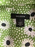 Halogen Print Green Long Sleeve Blouse Size S - photo 7