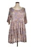 Assorted Brands Paisley Purple Blue Casual Dress Size XL - photo 1