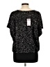 Coast Black Short Sleeve Blouse Size 10 - photo 2