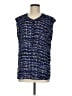 Apt. 9 100% Polyester Blue Sleeveless Blouse Size M - photo 1