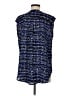 Apt. 9 100% Polyester Blue Sleeveless Blouse Size M - photo 2