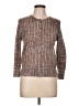 Fresh Produce 100% Cotton Tweed Brown Pullover Sweater Size L - photo 1