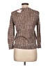 Fresh Produce 100% Cotton Tweed Brown Pullover Sweater Size L - photo 2