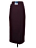 Old Navy Solid Burgundy Formal Skirt Size XS - photo 2