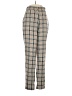 Nasty Gal Inc. Plaid Brown Casual Pants Size 4 - photo 1