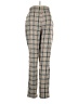 Nasty Gal Inc. Plaid Brown Casual Pants Size 4 - photo 2