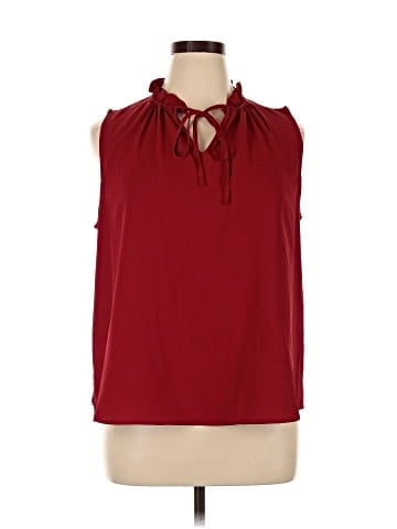 Anne Klein Sleeveless Blouse (view 1)