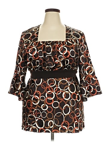 DressBarn Long Sleeve Top (view 1)