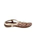 Patrizia by Spring Step Checkered-gingham Brown Sandals Size EU 39 - photo 1