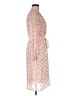 Simplee 100% Polyester Polka Dots Pink Cocktail Dress Size M - photo 4