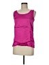 Simona 100% Silk Pink Sleeveless Top Size 8 - photo 1