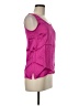 Simona 100% Silk Pink Sleeveless Top Size 8 - photo 4