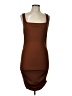 Shein Solid Brown Cocktail Dress Size L - photo 1
