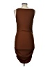 Shein Solid Brown Cocktail Dress Size L - photo 2