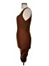 Shein Solid Brown Cocktail Dress Size L - photo 5