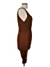 Shein Solid Brown Cocktail Dress Size L - photo 4